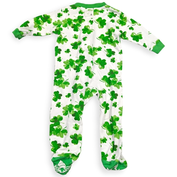 Burt's Bees Baby Unisex Organic Cotton Zip-Front Pajamas Bundle 6-9 Months Sleep - Picture 6 of 8